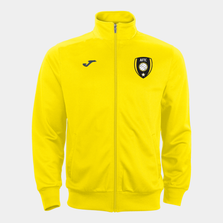 AFTC Full Zip Training Top Yellow