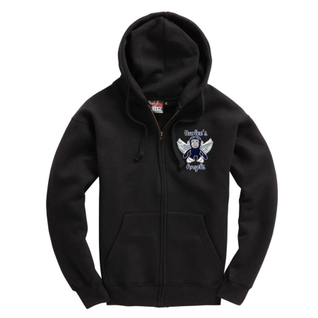 Harlee's Angels Full Zip Hoodie - Black