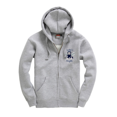 Harlee's Angels Full Zip Hoodie - Grey