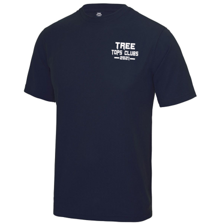 TreeTops Dri-Fit Tee - Navy