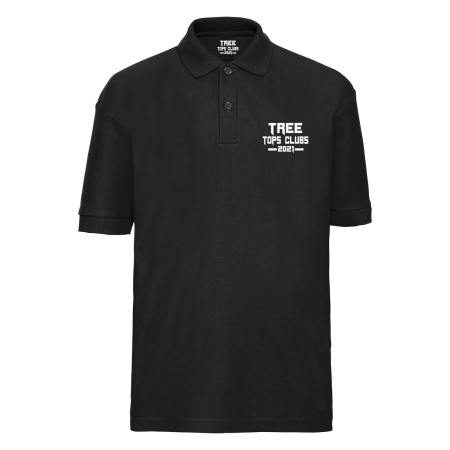 TreeTops Polo Shirt - Black