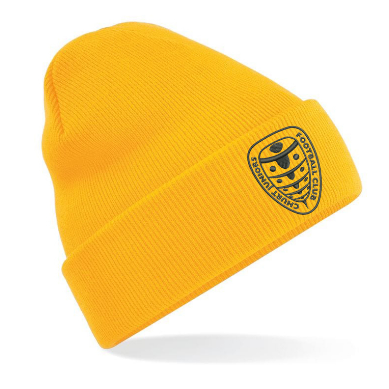 CJFC Cuff Beanie Gold